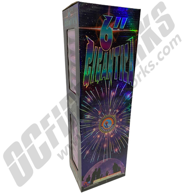 Gigantica 6″ Canister Shells 24pk