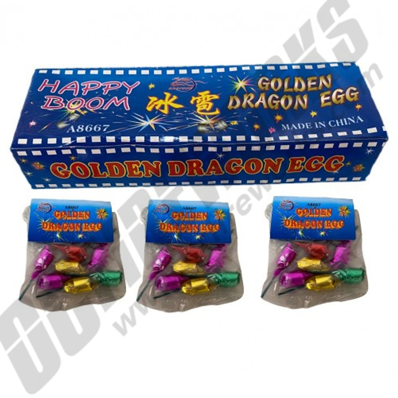 Happy Boom Golden Dragon Eggs Display Box 24/6