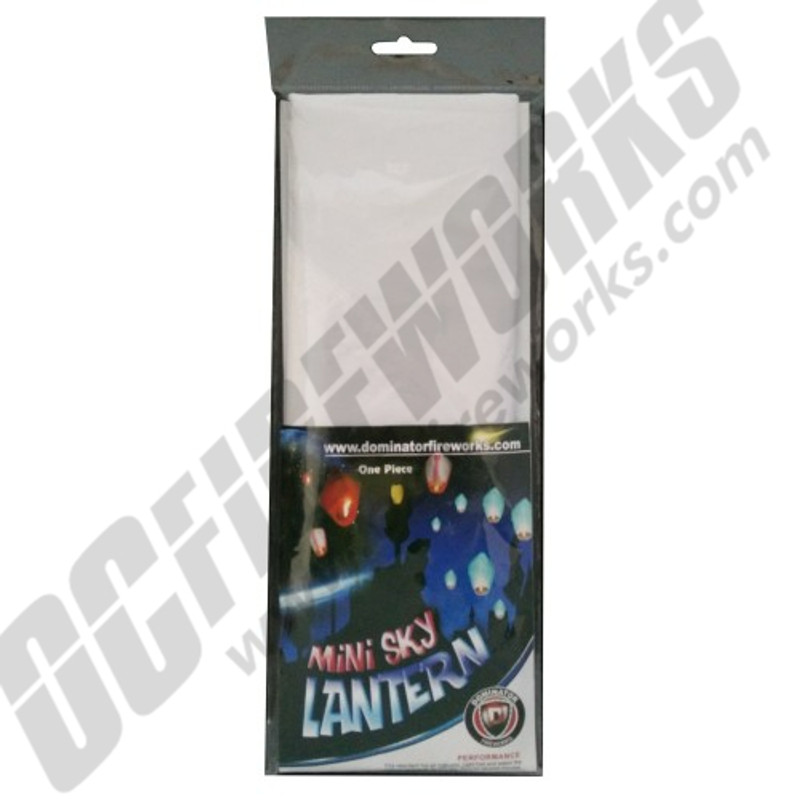 Mini Sky Lantern Assorted Colors