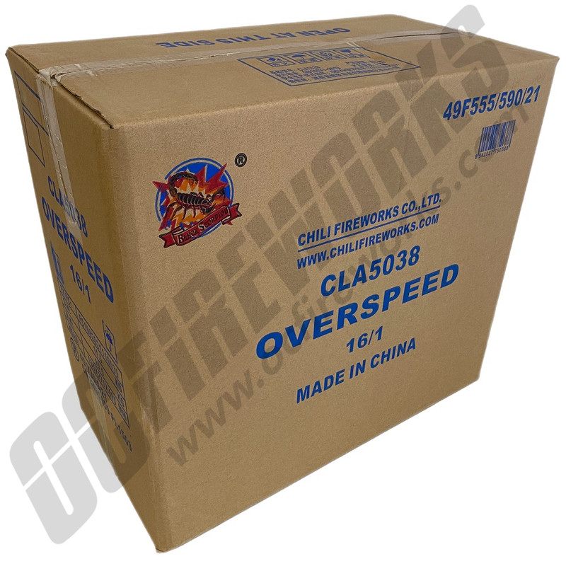Wholesale Fireworks Overspeed Case 16/1